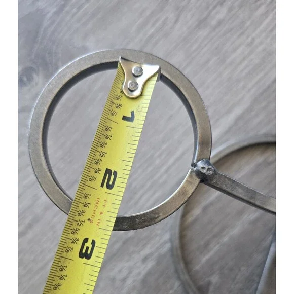 Vintage Danish Wrought Iron Candle Holder - Picture 7 of 10